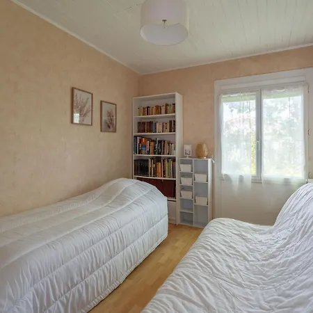 Tatil Evi Maison Charmante 3* A Mimizan: Plages, Pistes Cyclables, Jardin, Wi-fi, Pour 8 Personnes - Fr-1-50-137